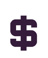 Orbitron dollar sign animation