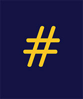 Gugi pound sign animation